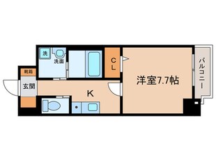 ブルームライフ八田駅前の物件間取画像